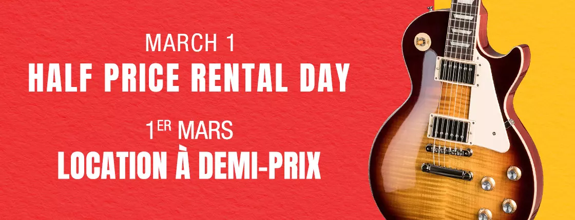 Half Price Rental Day!